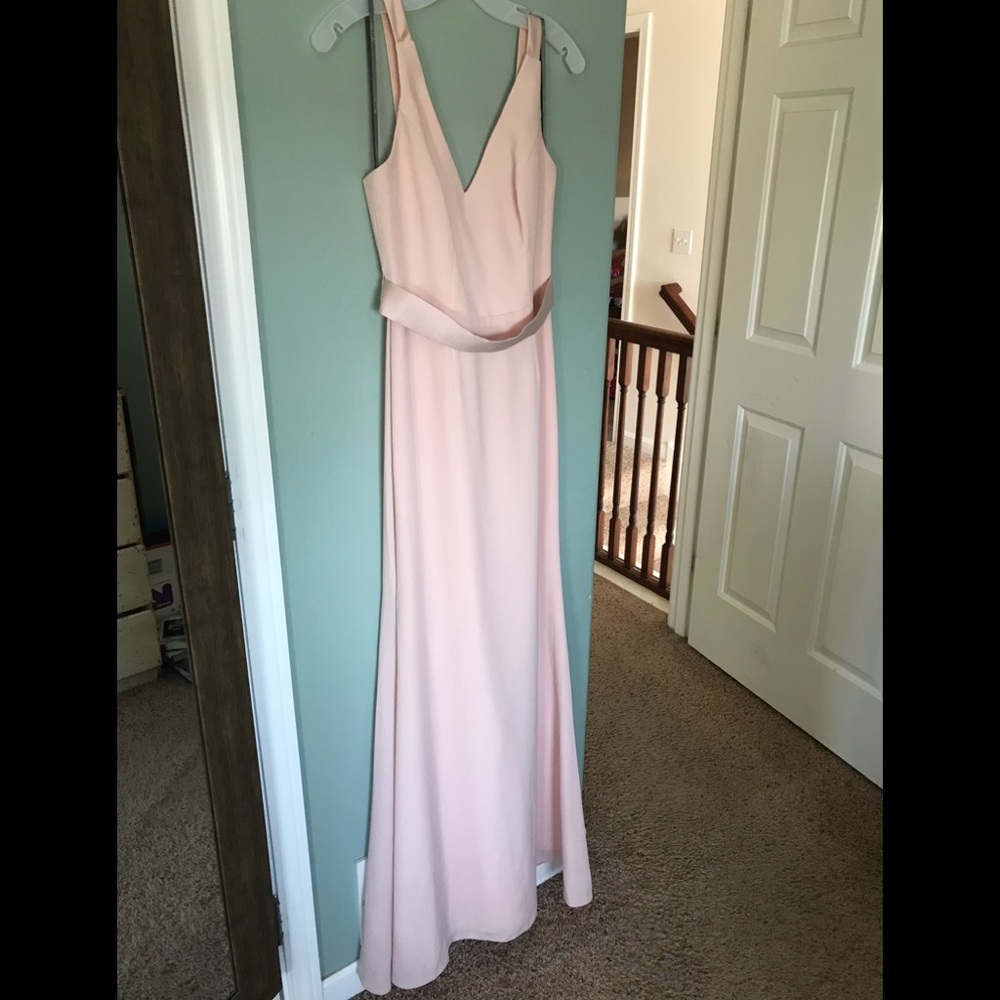 Vera Wang WHITE bridesmaid dress size 4